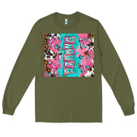 Army Green breast cancer awareness strong Long Sleeve Tee - AdoDesignShop
