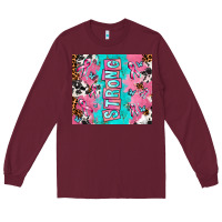 Burgundy breast cancer awareness strong Long Sleeve Tee - AdoDesignShop