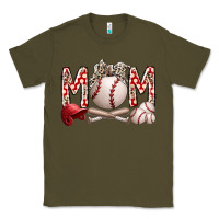 Army Green mom baseball Classic Tee - RacoonDesign