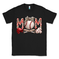 Black mom baseball Classic Tee - RacoonDesign