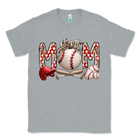 Heather Grey mom baseball Classic Tee - RacoonDesign