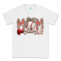 White mom baseball Classic Tee - RacoonDesign