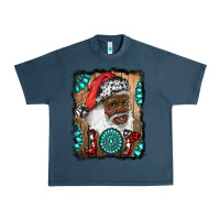 Midnight Navy african american santa joy Urban Heavy Tee - RanaPortraitStore