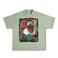 Oil Green african american santa joy Urban Heavy Tee - RanaPortraitStore