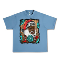 Pebble Blue african american santa joy Urban Heavy Tee - RanaPortraitStore