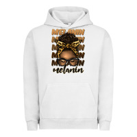 Pigment Lunar Rock melanin afro messy bun Urban Hoodie - Artiststas