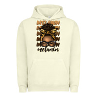 Pigment Pistachio melanin afro messy bun Urban Hoodie - Artiststas