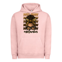 Pigment Salmon melanin afro messy bun Urban Hoodie - Artiststas