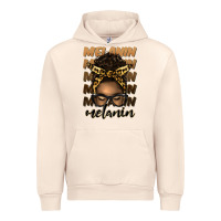 Sandshell melanin afro messy bun Urban Hoodie - Artiststas