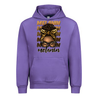 Tulip melanin afro messy bun Urban Hoodie - Artiststas