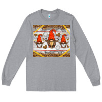 Heather Grey western volleyball gnome Long Sleeve Tee - HRA Design Shop