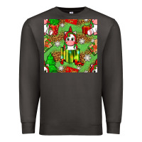 Smoke Christmas unicorn and gift box Premium Sweatshirt - NancyCooperArtShop