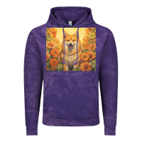 Cloud Purple shiba inu Vintage Hoodie - Unal Design