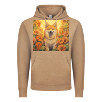 Vintage Coffee shiba inu Vintage Hoodie - Unal Design