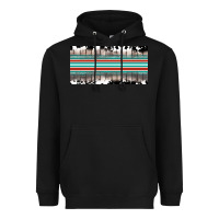 Black western cowhide serape sunflower mama license plate Heavyweight Hoodie - BarkalooDesign