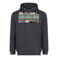 Western Cowhide Serape Sunflower Mama License Plate Heavyweight Hoodie | Teevron