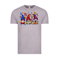 Vintage Zinc American gnomes with sunflowers Vintage Tee - texasbilliewilder
