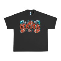 Pigment Black mama American football Urban Heavy Tee - Zillion Design Studio