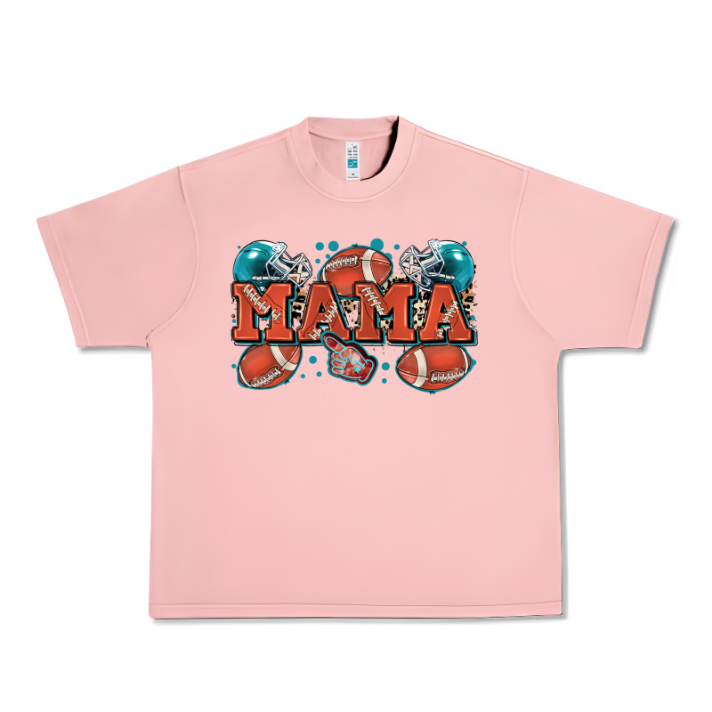 Mama American Football Urban Heavy Tee by Zillion Design Studio | Teevron