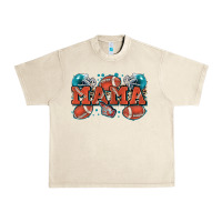Sandshell mama American football Urban Heavy Tee - Zillion Design Studio