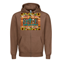 Chestnut faith it till you make it Zipper Hoodie - JahusDesignShop