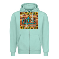 Seafoam faith it till you make it Zipper Hoodie - JahusDesignShop