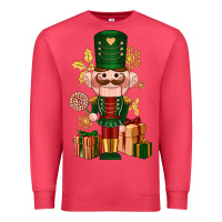 Cardinal Christmas Nutcracker Premium Sweatshirt - NancyCooperArtShop