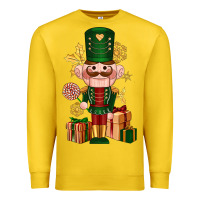 Lemon Christmas Nutcracker Premium Sweatshirt - NancyCooperArtShop