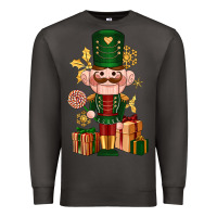 Smoke Christmas Nutcracker Premium Sweatshirt - NancyCooperArtShop
