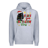 Heather Grey fluff you you fluffin fluff Premium Hoodie - MaliasSmallBusiness