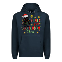 Navy fluff you you fluffin fluff Premium Hoodie - MaliasSmallBusiness