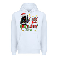 White fluff you you fluffin fluff Premium Hoodie - MaliasSmallBusiness