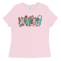 Bubblegum Pink pharmacy Ladies Tee - AdoDesignShop