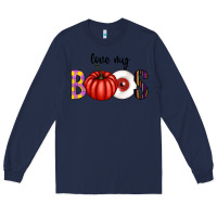 Navy love my boos Long Sleeve Tee - CowhideDigitalArt