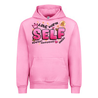 Fuchsia Pink self love Urban Hoodie - Artiststas