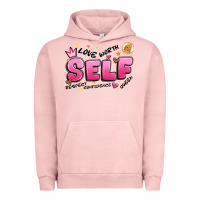Pigment Salmon self love Urban Hoodie - Artiststas