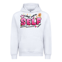 White self love Urban Hoodie - Artiststas