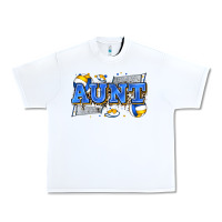 White aunt volleyball Urban Heavy Tee - Zillion Design Studio