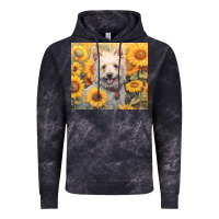 Cloud Black westie Vintage Hoodie - Unal Design