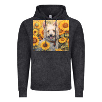 Vintage Black westie Vintage Hoodie - Unal Design