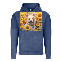 Vintage Denim westie Vintage Hoodie - Unal Design
