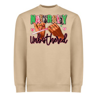 Mushroom Naturally unbothered afro nails Heavyweight Sweatshirt - RanaPortraitStore