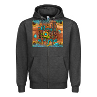 Charcoal Heather all my hope is in jesus Zipper Hoodie - JahusDesignShop