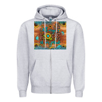 Heather Grey all my hope is in jesus Zipper Hoodie - JahusDesignShop