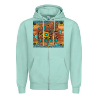 Seafoam all my hope is in jesus Zipper Hoodie - JahusDesignShop