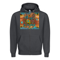 Smoke all my hope is in jesus Zipper Hoodie - JahusDesignShop