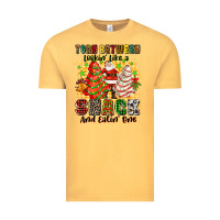Vintage Mustard torn between looki like a snack and eatin one Vintage Tee - Zillion Design Studio