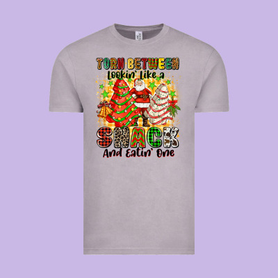 Torn Between Looki Like A Snack And Eatin One Vintage Tee Designed By Zillion Design Studio
