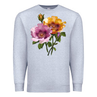 Heather Grey In Your Eyes Rose Premium Sweatshirt - LillyAllenDesigns