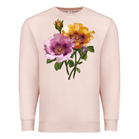 Pale Pink In Your Eyes Rose Premium Sweatshirt - LillyAllenDesigns